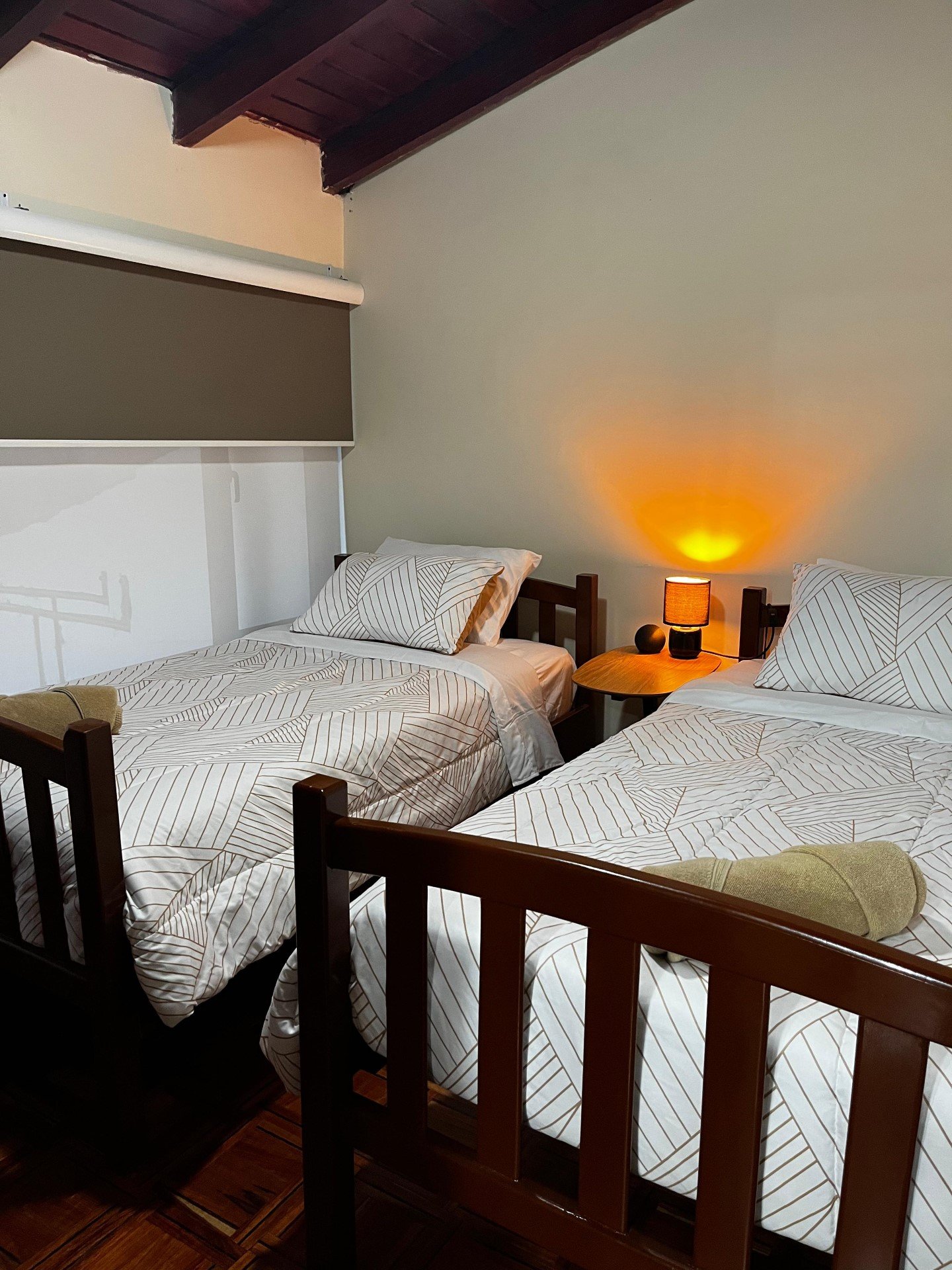 Habitación con dos camas individuales